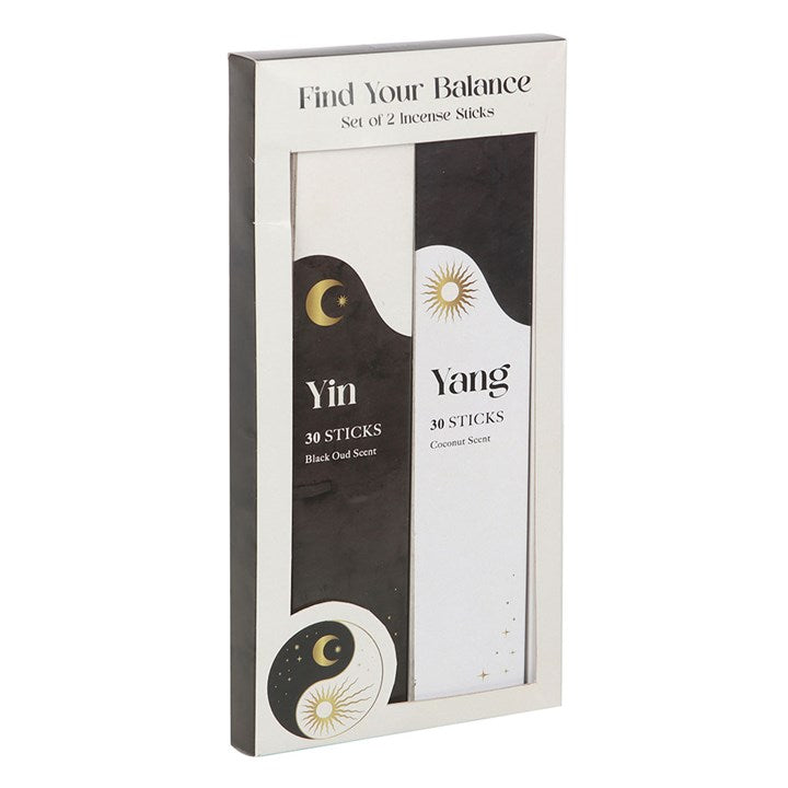 Eleanoras Yin Yang Set Of 2 Incense Stick packs 