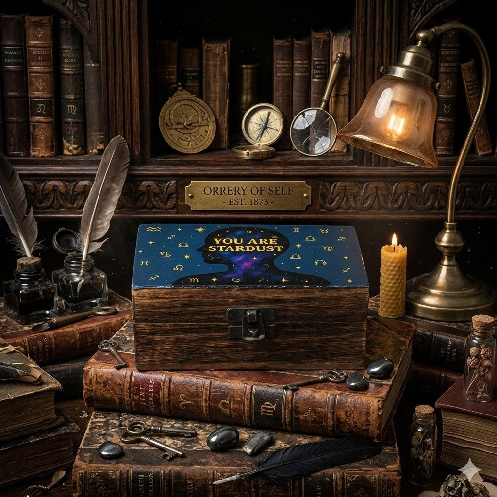 You are Stardust Medium Enamelled Box