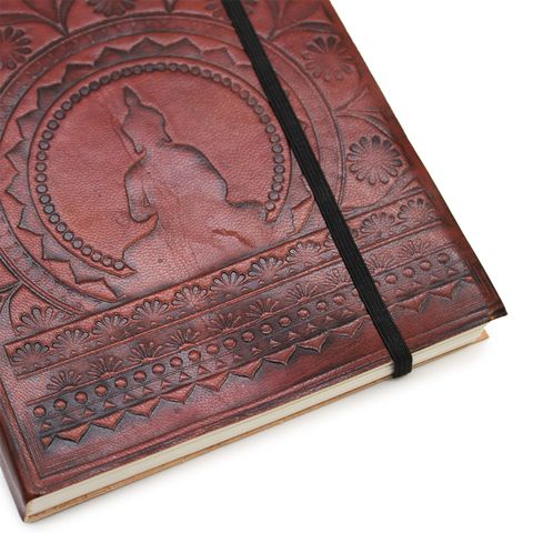 Tibetan Mandala Notebook with strap Small
