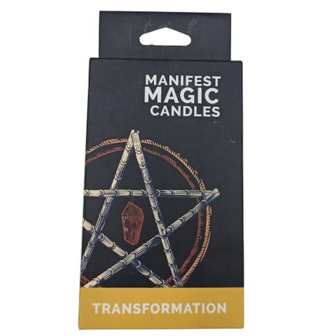 Black Manifest Magic Candles (pack of 12)