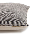Herringbone Fine Grey Classic Cushion Cover