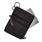 Charcoal Stonewash  Large Laptop Pouch  30x40cm