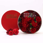 Classic Red Roses Round Box