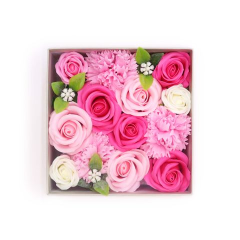 Baby Blessings  Pinks Square Box