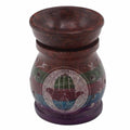 Hamsa Five Colours Soapstone Oil Burner