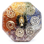 Buddha Chakra Orgonite Desk Power Packs  Lrg