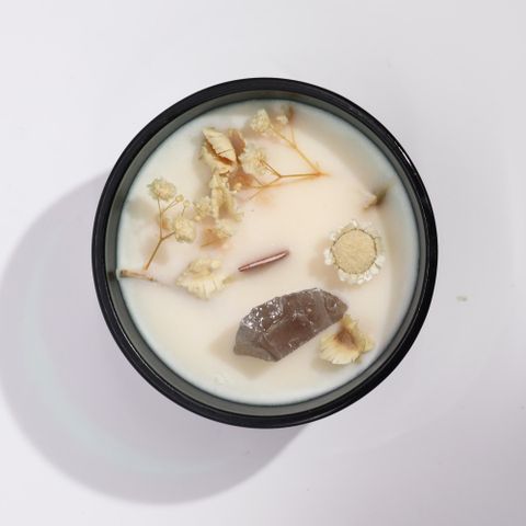 The Lion Hop Hare Crystal Magic Flower Candle