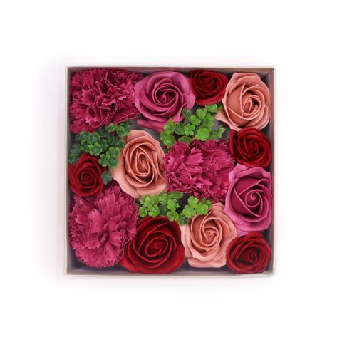 Vintage Roses Square Box