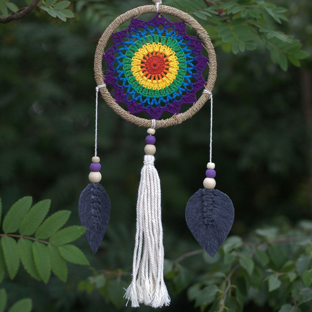 Rainbow Elemental Spirits Dream Catcher Medium