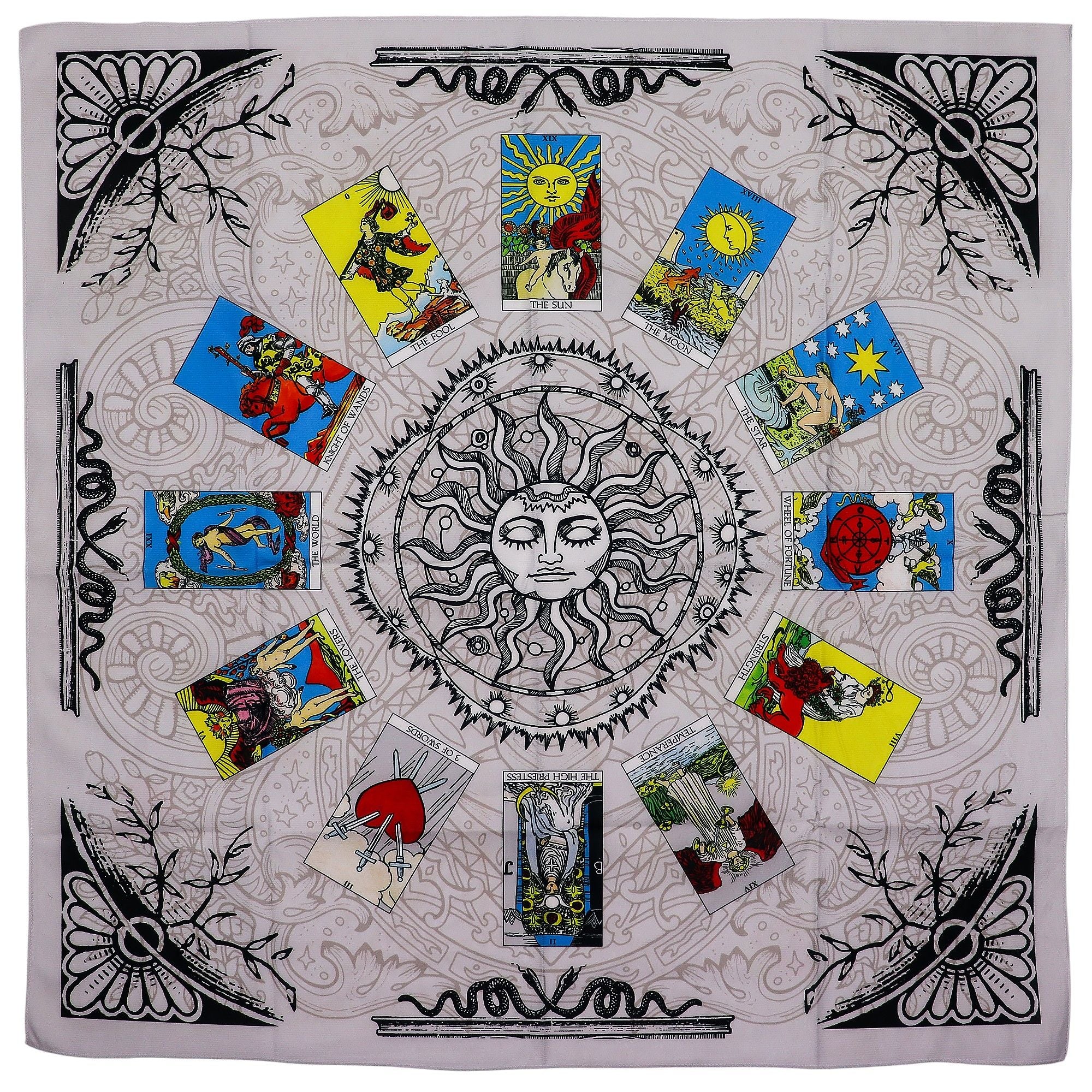 Tree of Life Tarot Reading Cloth