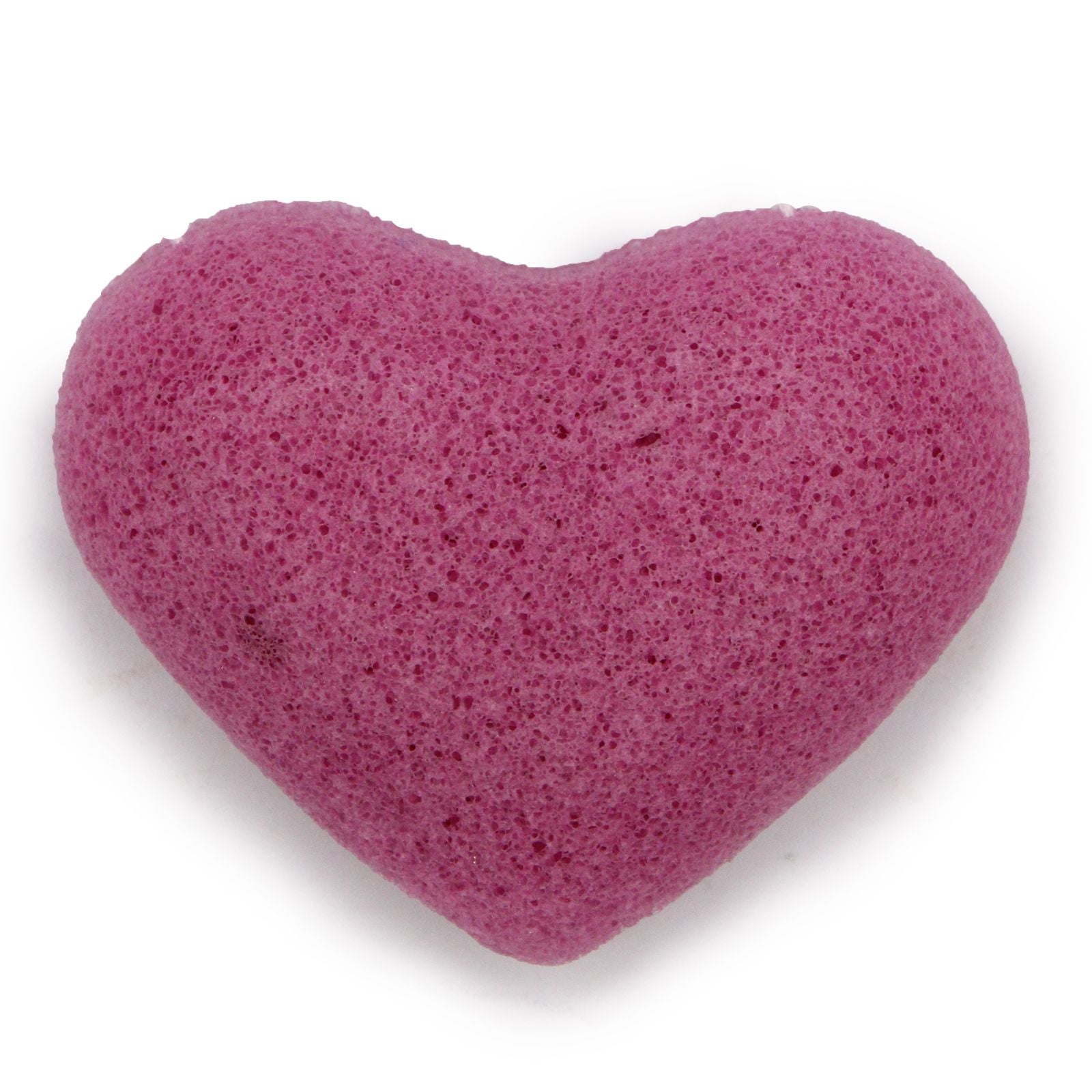 Lavender Konjac Heart Sponge