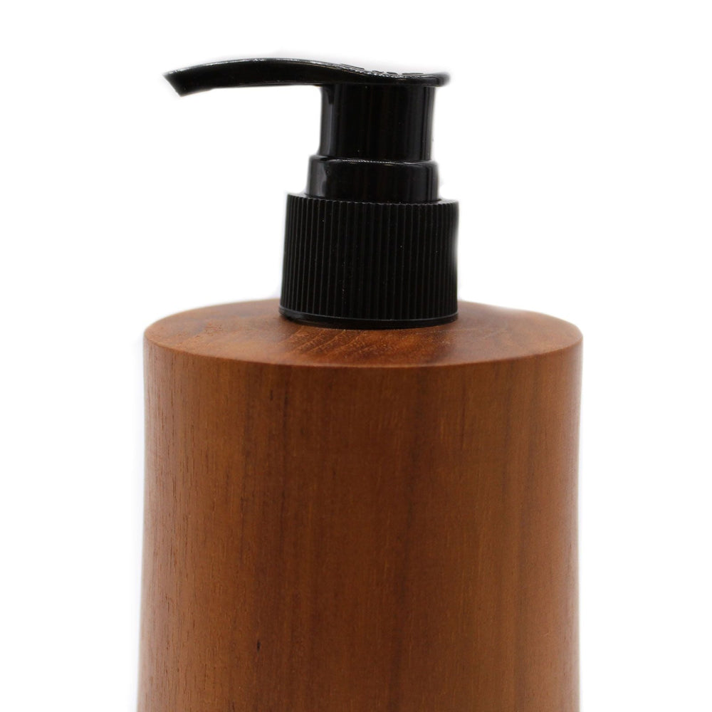 Taper Natural Teakwood Soap Dispenser