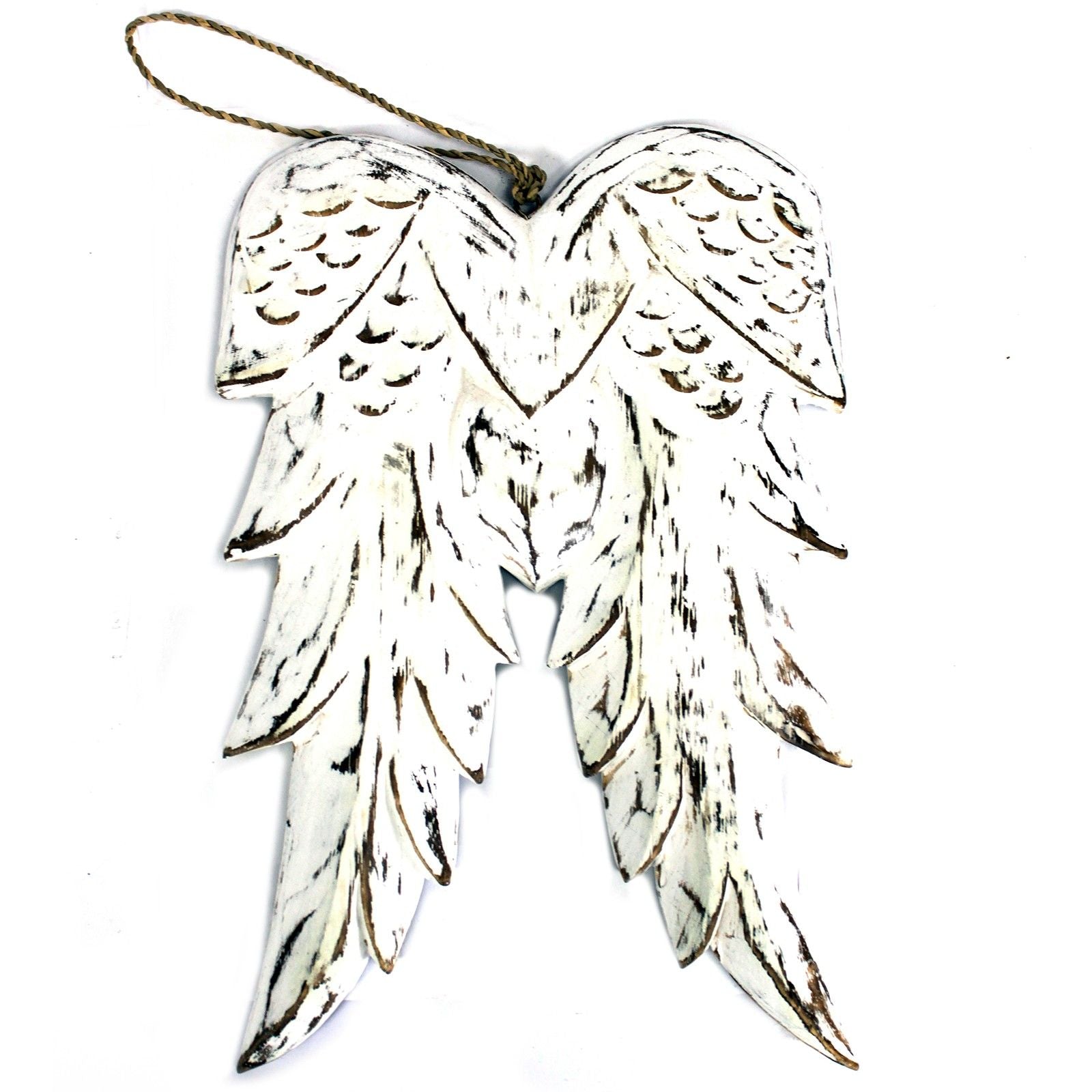 Hand Crafted Double Angel Wing 31cm