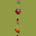 Owl Felt Wall Hanging  (random colours)