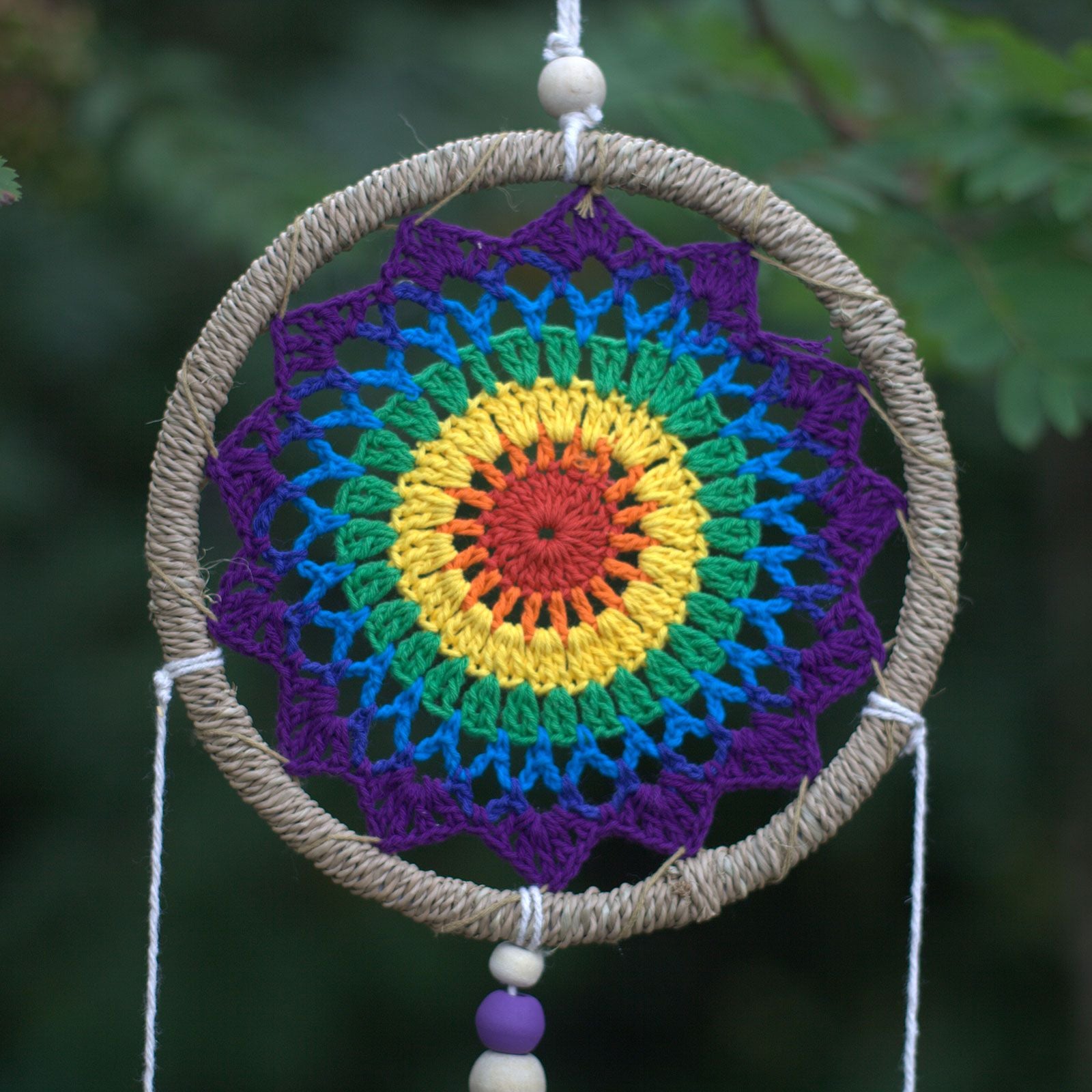 Rainbow Elemental Spirits Dream Catcher Medium