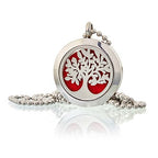 Tree of Life Aromatherapy Diffuser Necklace  25mm