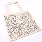 Forest Life Big Cotton Shopping Bag