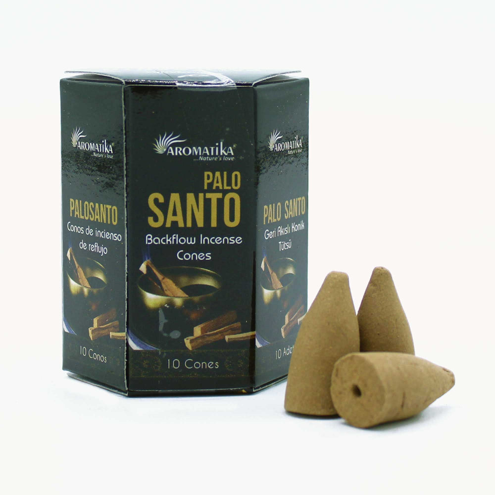 Palo Santo Pack of 10 Masala Backflow Incense