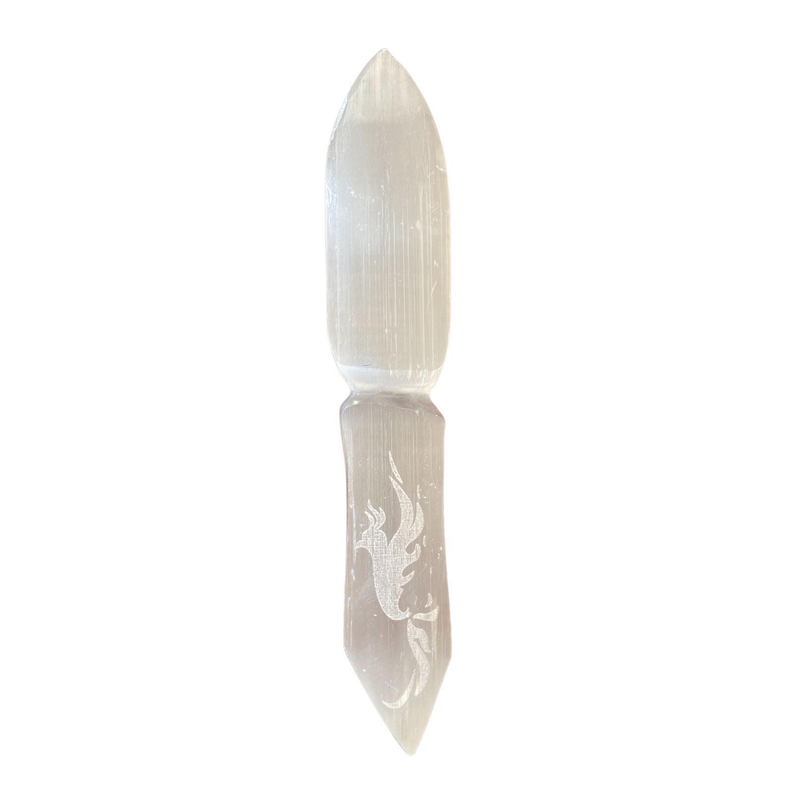 Letting Go Of The Past Selenite Ritual Knife