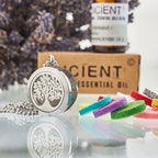 Tree of Life Aromatherapy Diffuser Necklace  25mm