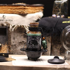 Prosperity Ancient Witch Bath Spell Potion & Aventurine Crystal Amulet