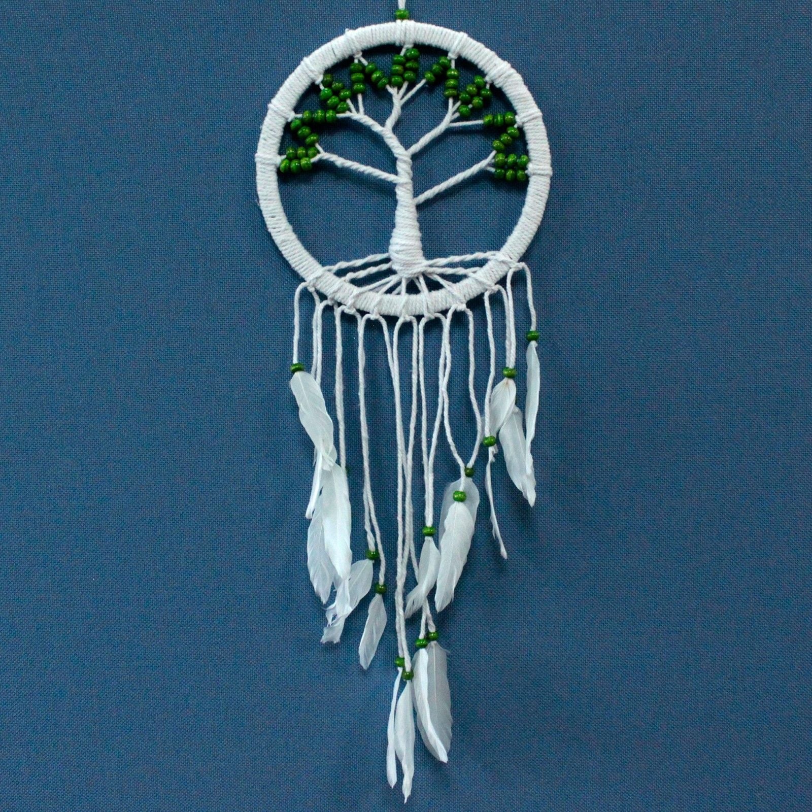 Tree of Life Cotton Dreamcatcher 22cm (assorted)