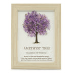 Tree of Life Gemstone Picture Amethyst