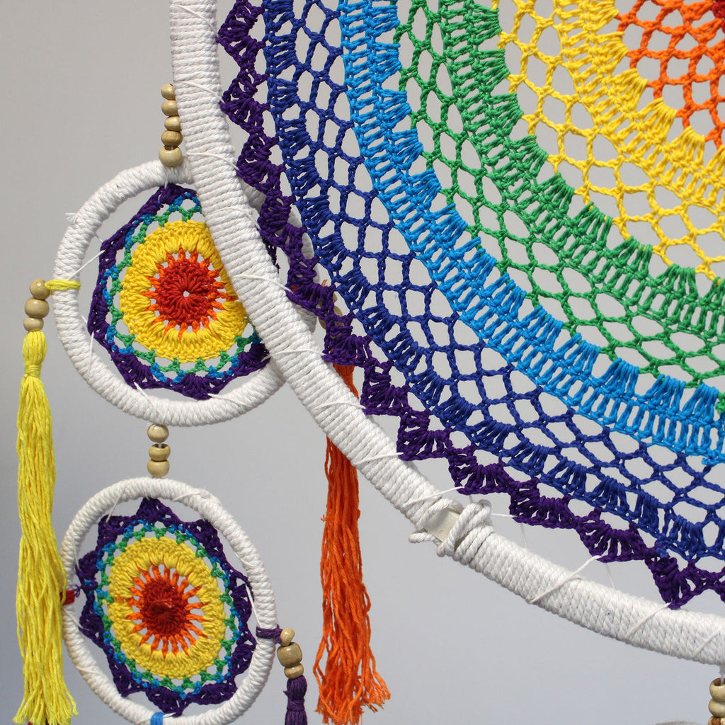 Vivid Rainbow Extra Large Dreamcatcher