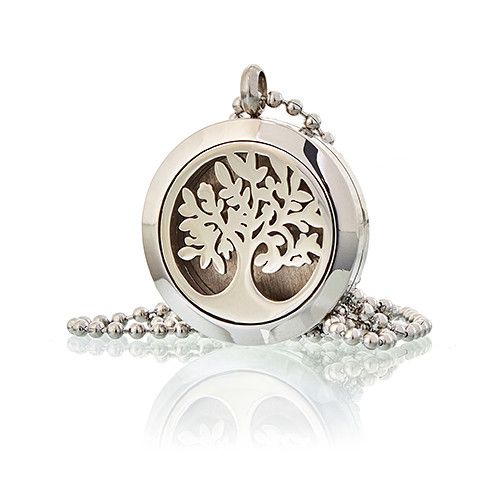 Tree of Life Aromatherapy Diffuser Necklace  25mm