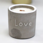 Purple Fig & Casis Love Medium Candle Pot