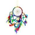 Rainbow Large Round  Bali Dreamcatcher