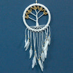 Tree of Life Cotton Dreamcatcher 22cm (assorted)