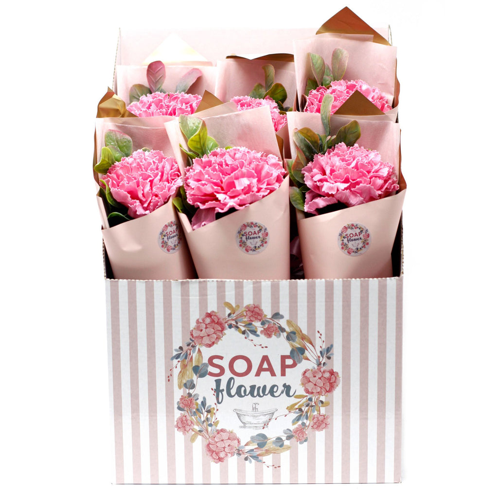 Carnation Bouquet Soap Flower