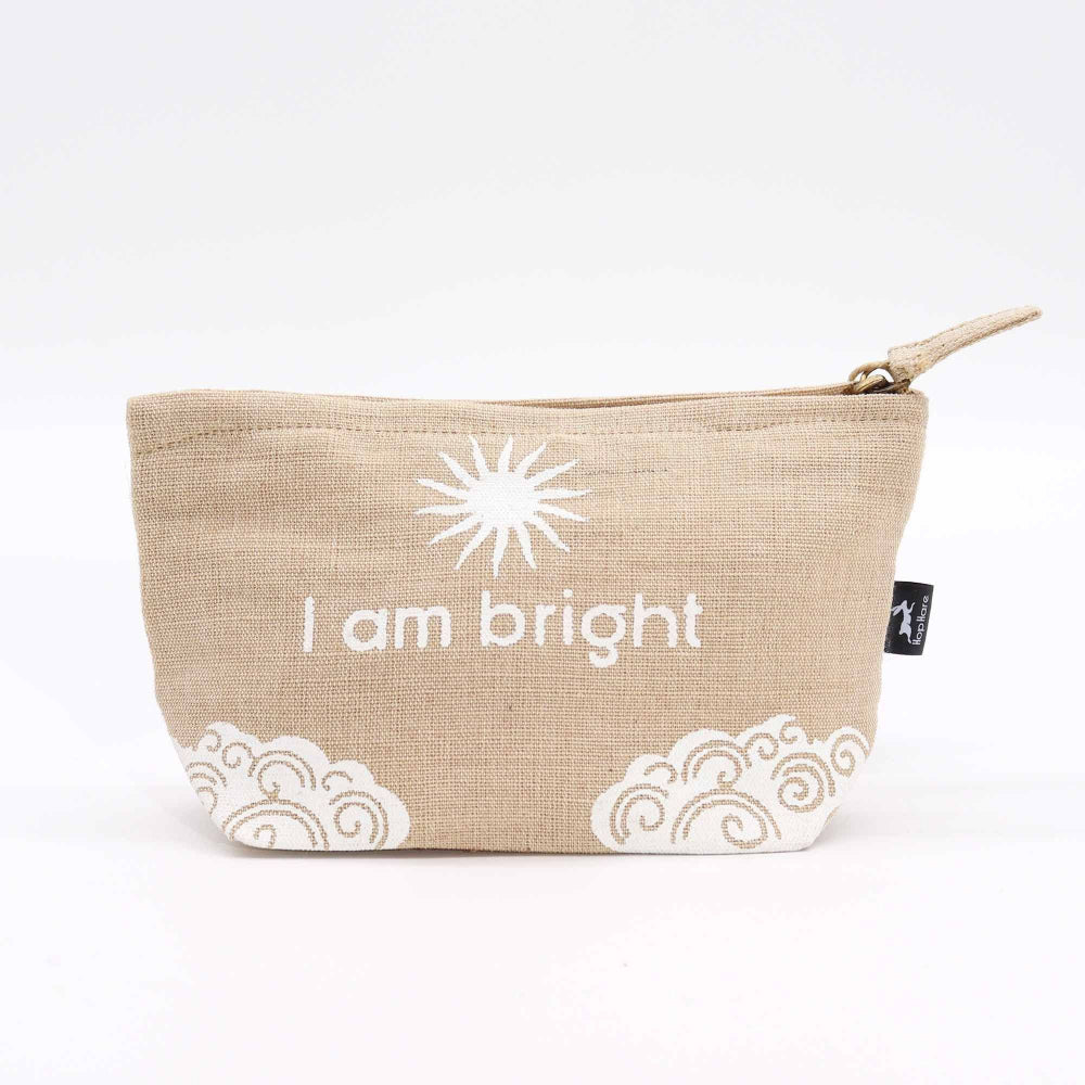 I am Bright Hop Hare Pouch