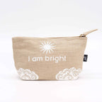 I am Bright Hop Hare Pouch