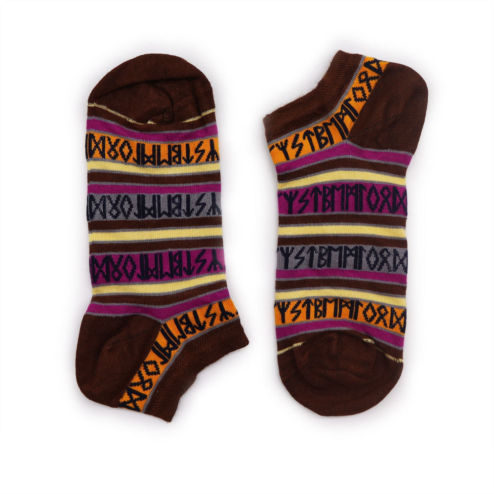 Rune Stones Hop Hare Bamboo Socks Low S/M