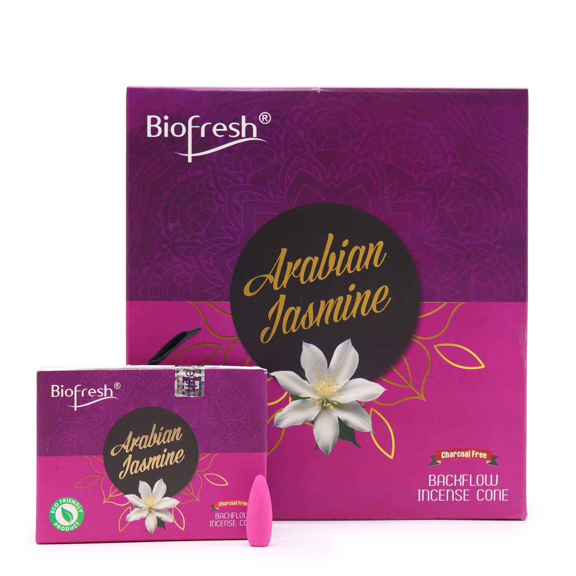 Arabian Jasmine Biofresh Backflow Incense Cones