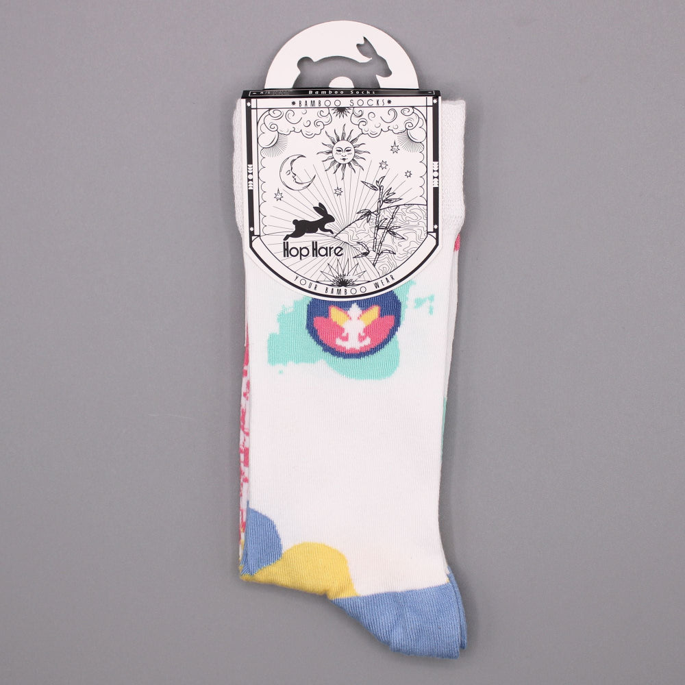 Meditation  Hop Hare Bamboo Socks S/M