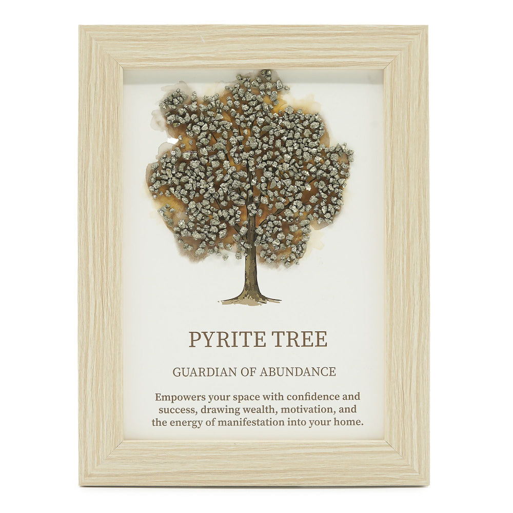 Tree of Life Gemstone Picture Pyrite