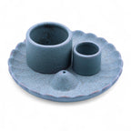 Lotus Flower Blue Palo Santo Stick & Smudge Holder