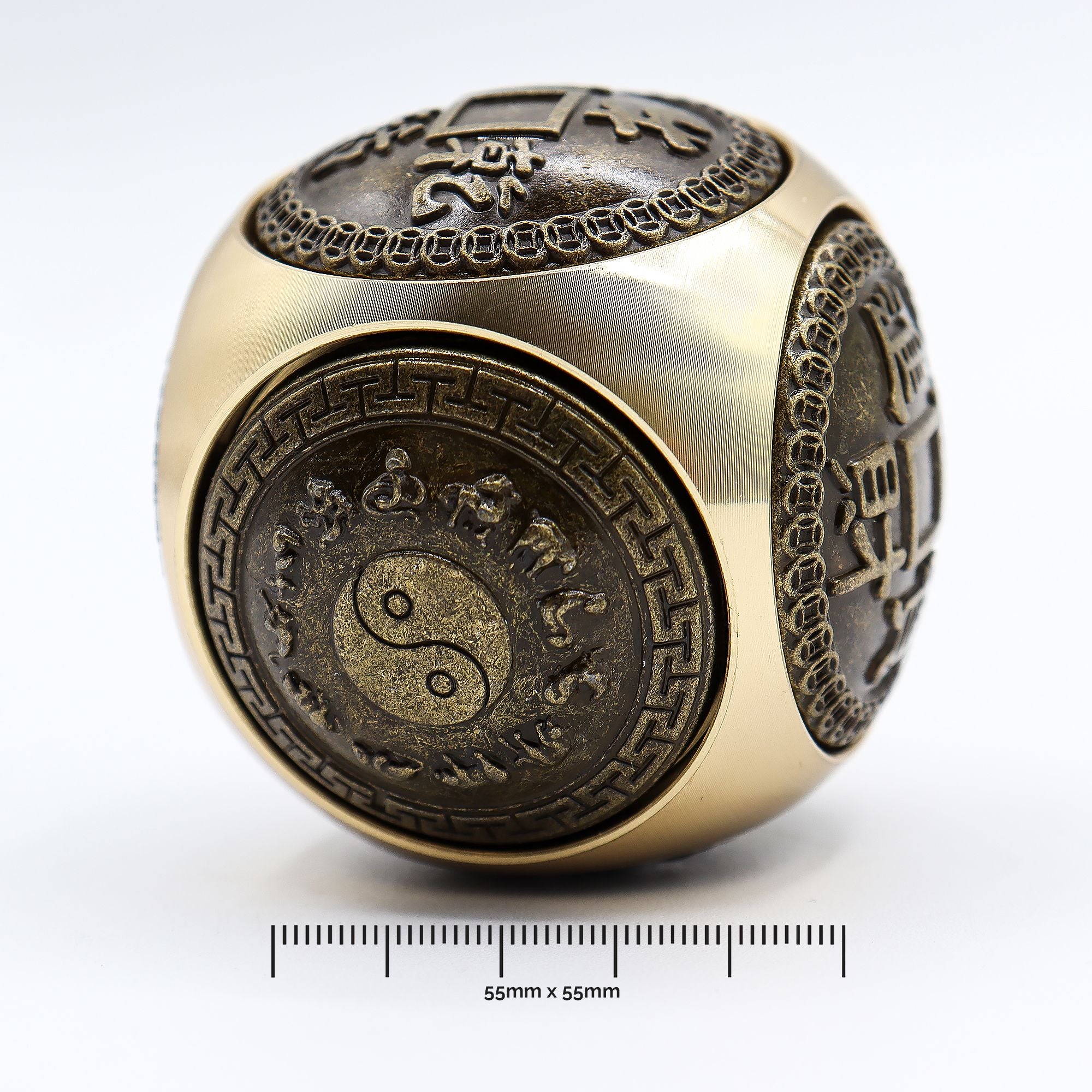 Rounded Feng Shui Fortune Large Wealth Dice