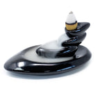 Small Pebbles Back Flow Incense Burner