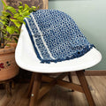 Madjid Tiles Handmade Indigo Runner