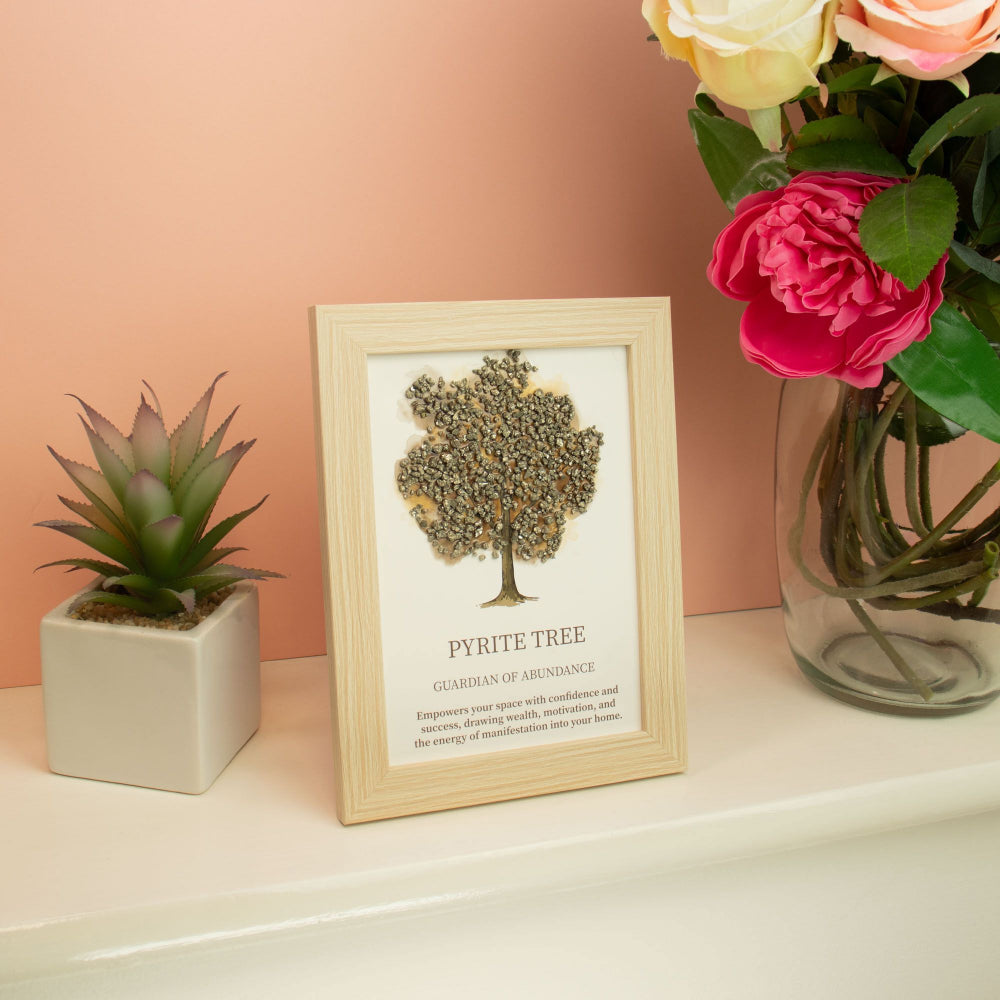 Tree of Life Gemstone Picture Pyrite