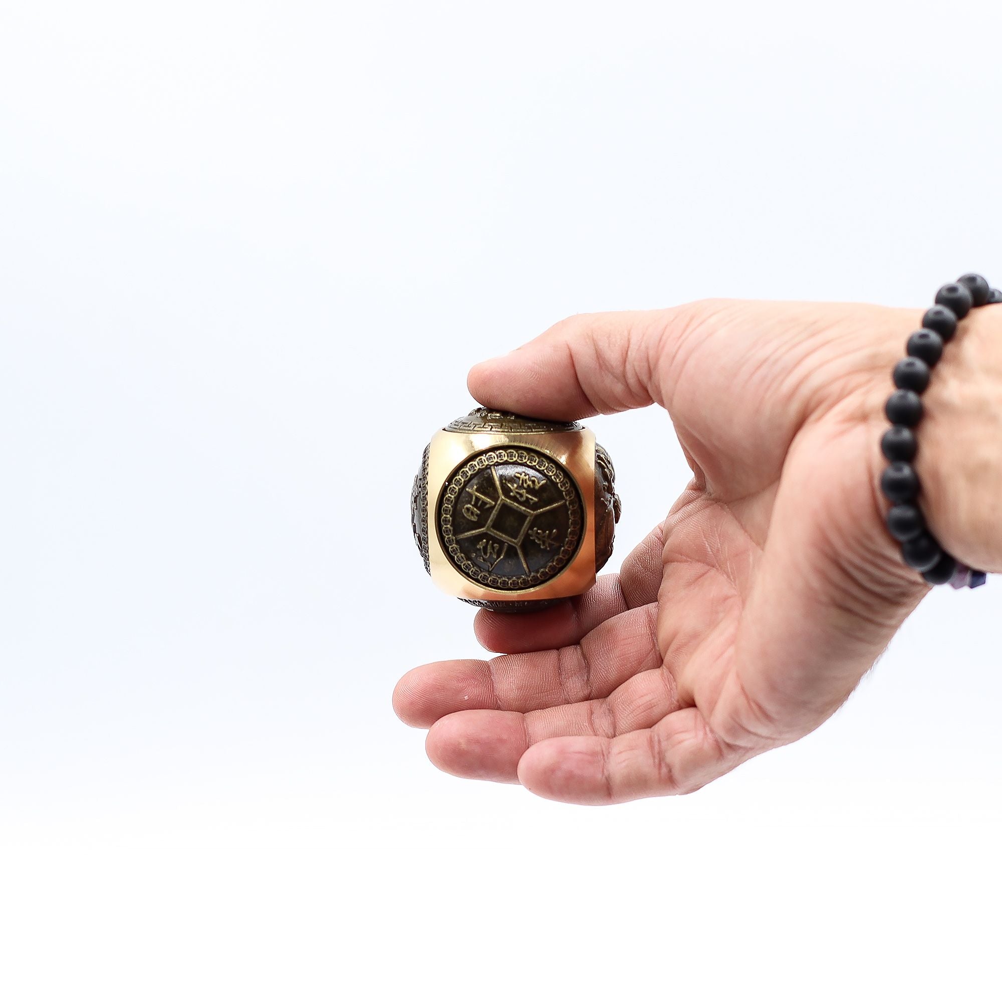 Rounded Feng Shui Fortune Large Wealth Dice