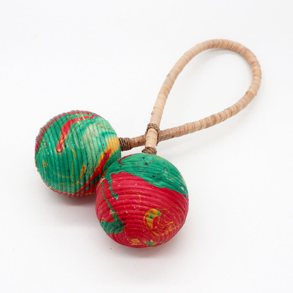 Double Twist Maracas Rattle