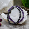 Amethyst Magnetic Gemstone Bracelet