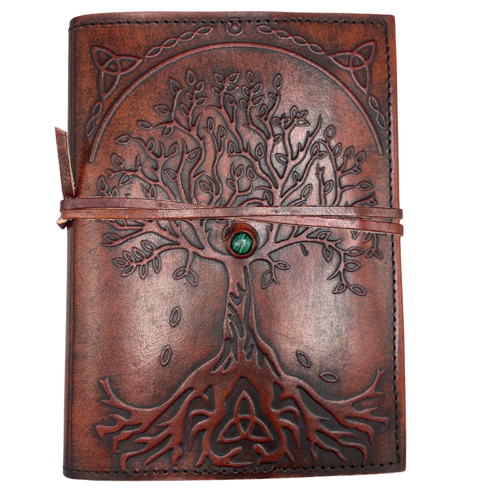 Tree of Life Leather Journal Small