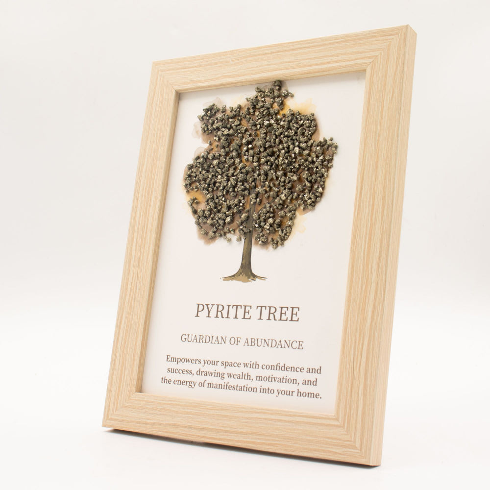 Tree of Life Gemstone Picture Pyrite