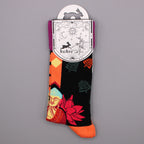 Pink Buddha & Lotus  Hop Hare Bamboo Socks S/M